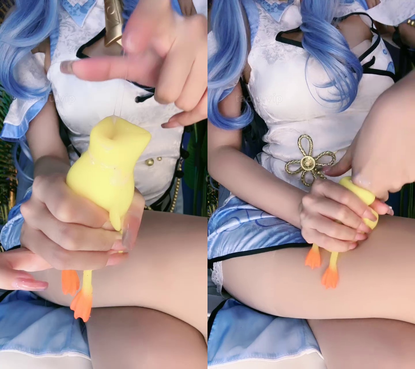 图片[4]-【维妮】露脸 旗袍甘雨插马眼 [1小时3分钟／633MB]-束乐kbss